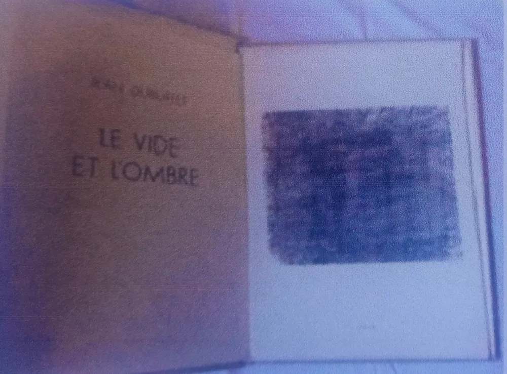 挿絵入り本 Dubuffet - Le Vide et l'ombre