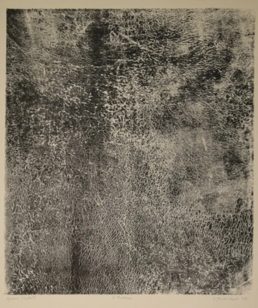 リトグラフ Dubuffet - L’humus - Le Preneur d’empreintes