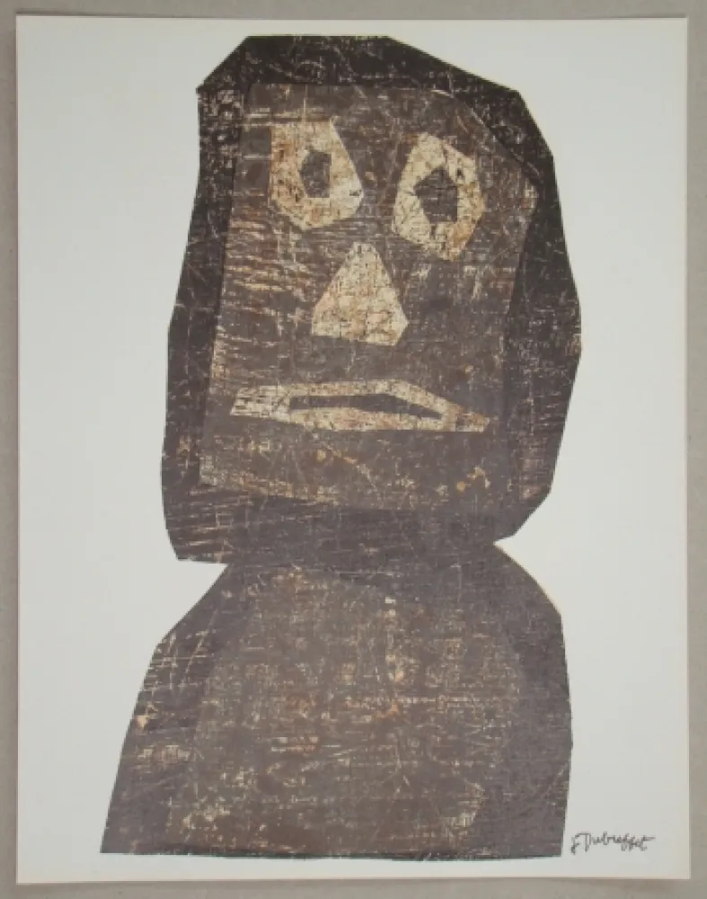 リトグラフ Dubuffet - Lithographie originale pour XXe Siècle
