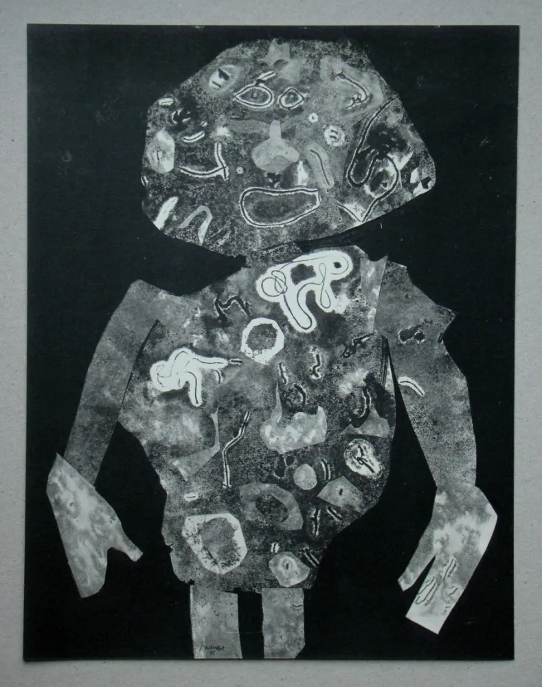ステンシル Dubuffet - Personnage