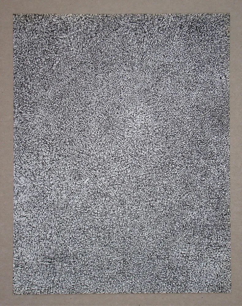 シルクスクリーン Dubuffet - Prairie de Barbe