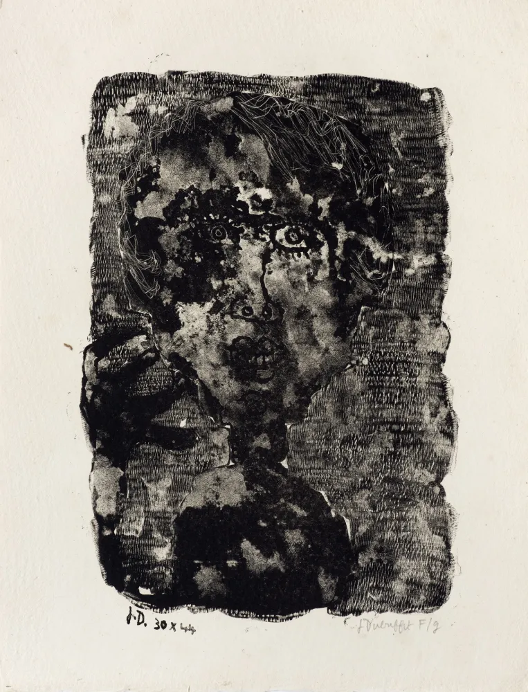 リトグラフ Dubuffet - Sophisticated lady