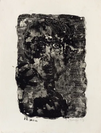 リトグラフ Dubuffet - Sophisticated lady