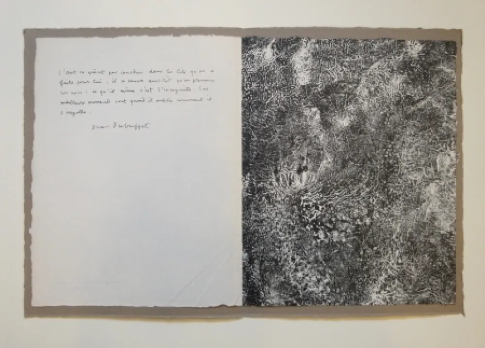 リトグラフ Dubuffet - Untitled