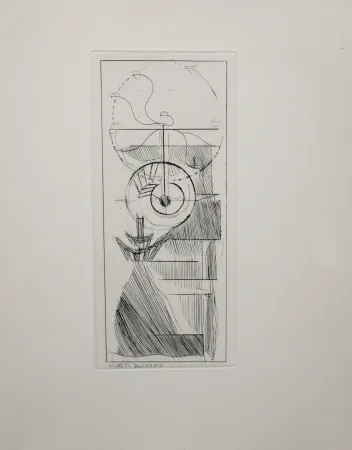 彫版 Duchamp - Coffee Mill, 1947