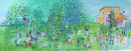 リトグラフ Dufy - Ascot