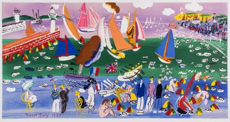 リトグラフ Dufy - LA BAIE DE SAINTE-ADRESSE (1935).