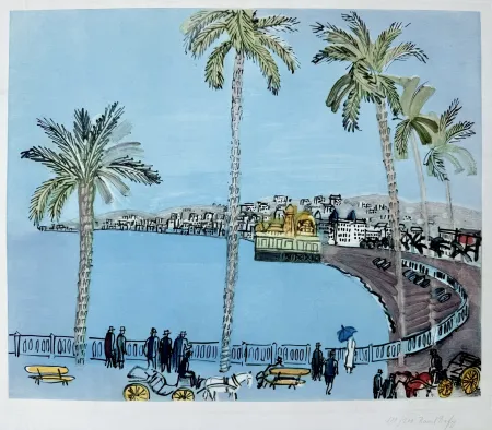 アクチアント Dufy - La baie des Anges a Nice