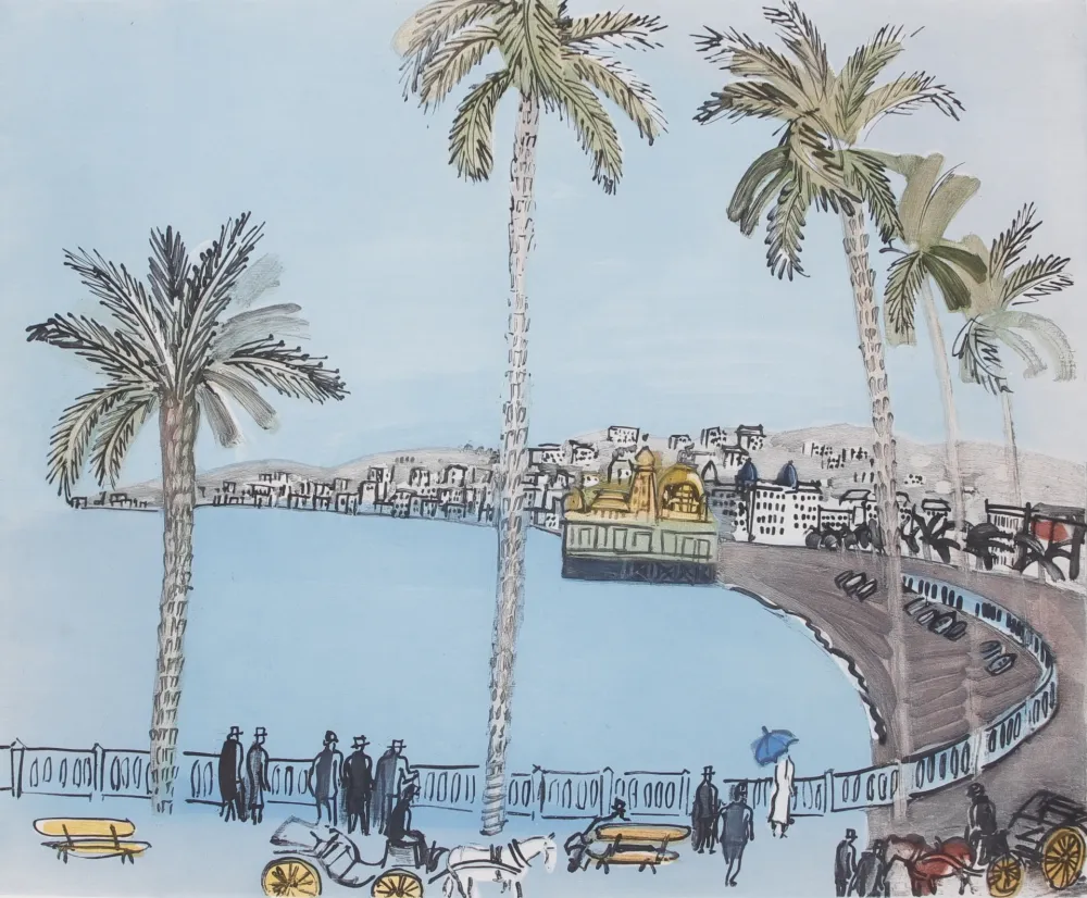 アクチアント Dufy - La baie des Anges a Nice