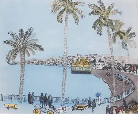 アクチアント Dufy - La baie des Anges a Nice