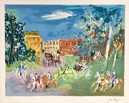 リトグラフ Dufy - La Promenade