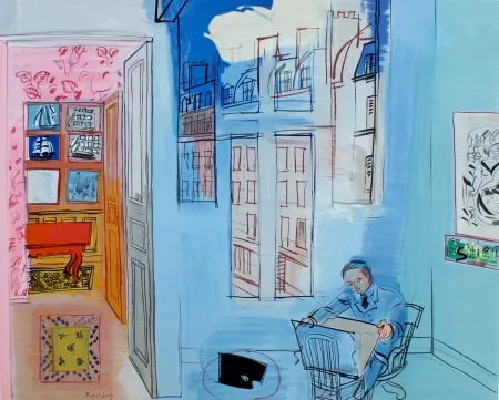 リトグラフ Dufy - L’atelier de Impasse Guelma