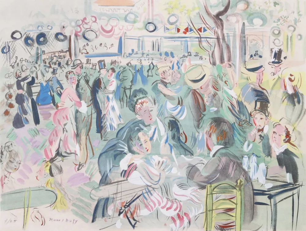 ステンシル Dufy - Le Moulin de la Galette