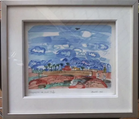リトグラフ Dufy - Marrakech