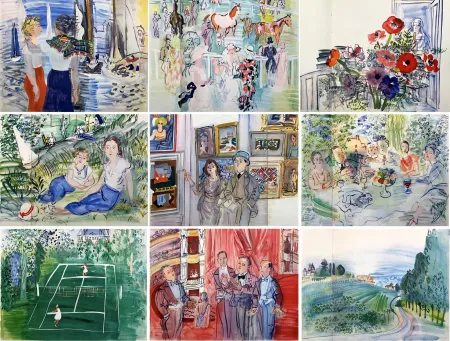 挿絵入り本 Dufy - MON DOCTEUR LE VIN (19 aquarelles. 1936)