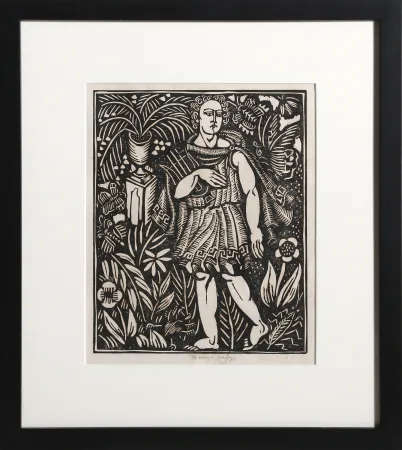 技術的なありません Dufy - Orphée (for Le bestiaire ou Cortège d'Orphée de G. Apollinaire)