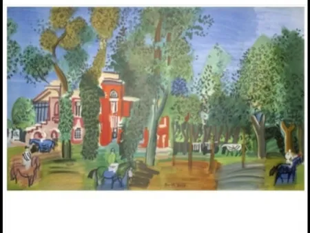 リトグラフ Dufy - PADDOCK  PARIS