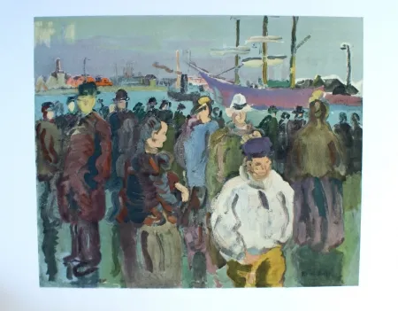 リトグラフ Dufy - Quia a Rouen