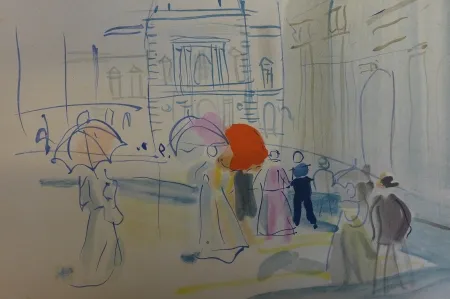 リトグラフ Dufy - Sans titre