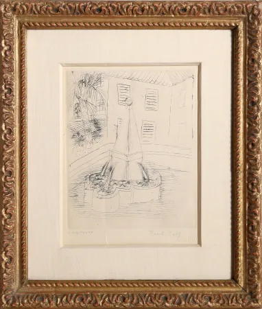 彫版 Dufy - The Fountain of Venice