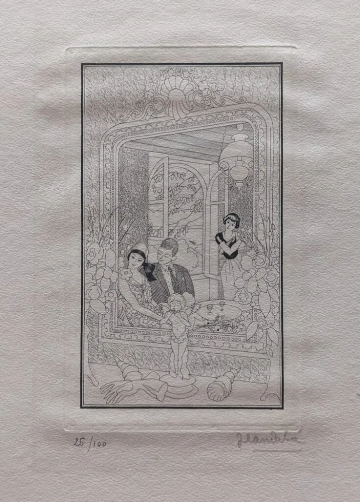 彫版 Dulac - Les Fiancés