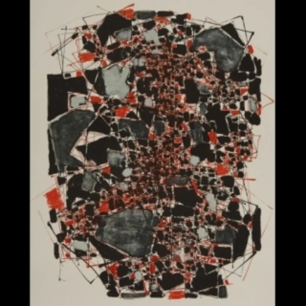 リトグラフ Dumitresco - Sans titre