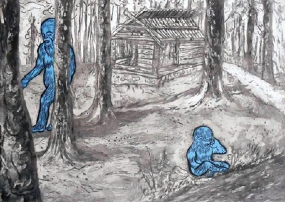 エッチングと　アクチアント Düne - Morstuga