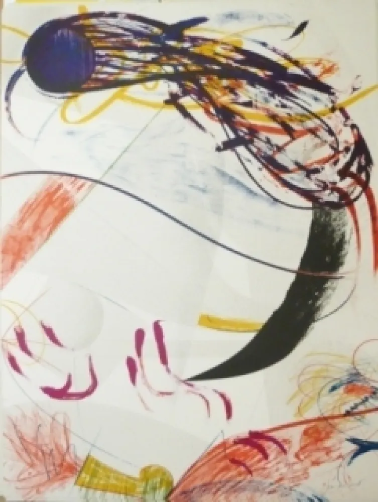 リトグラフ Duran Benet - BELIZE 3