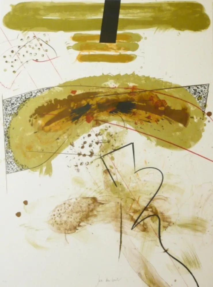 リトグラフ Duran Benet - BELIZE 7