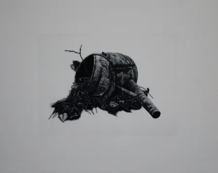 メゾチント彫法 Ebert - Gießkanne / Watering-Can