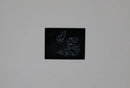 メゾチント彫法 Ebert - Handschuh / Glove