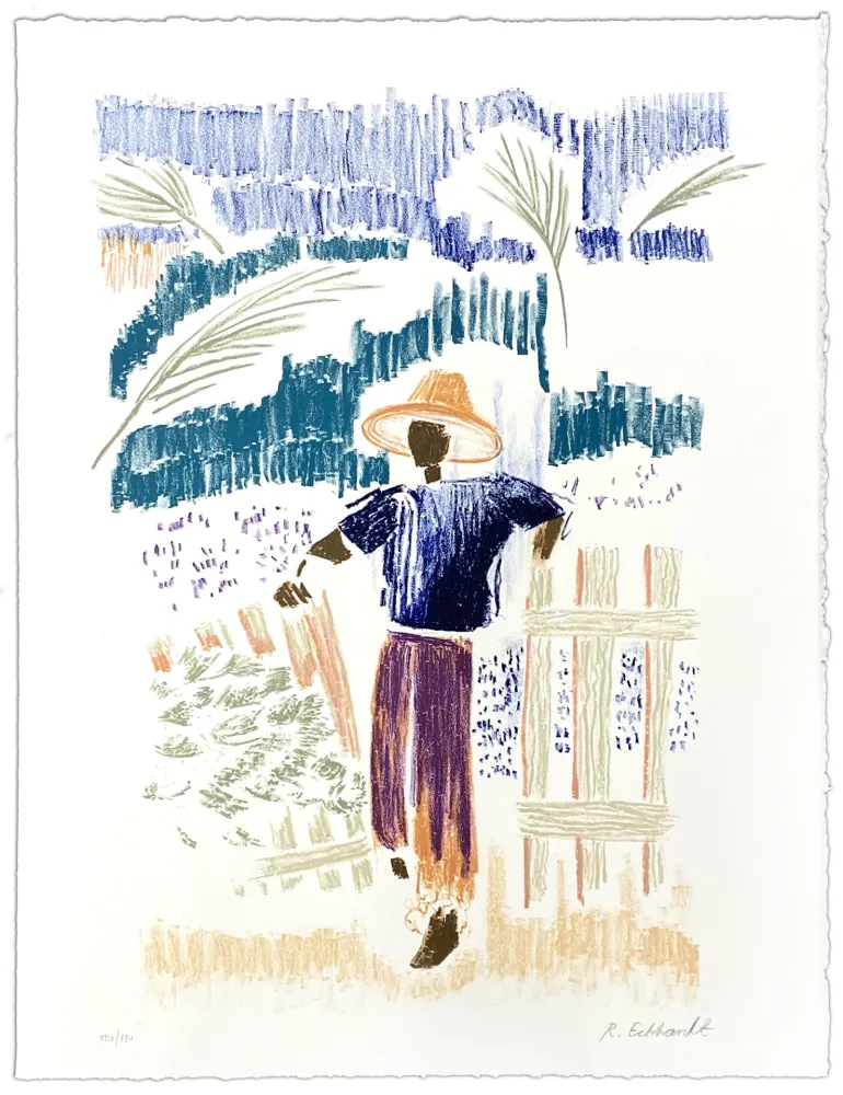 リトグラフ Eckhardt - Sans titre 3