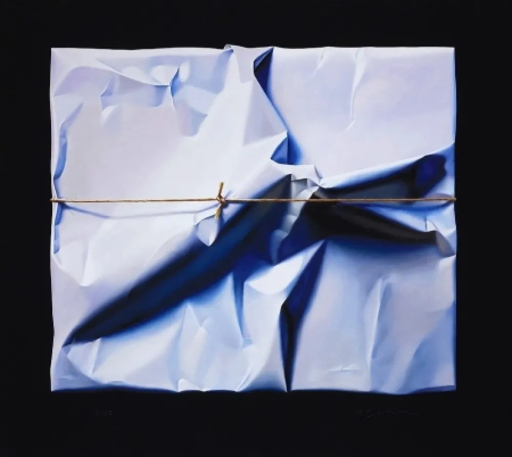 デジタル版画 Edelmann - Balance between grey and blue