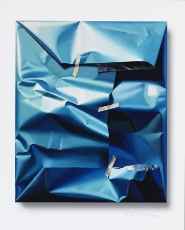 デジタル版画 Edelmann - Detection of blue Vibration