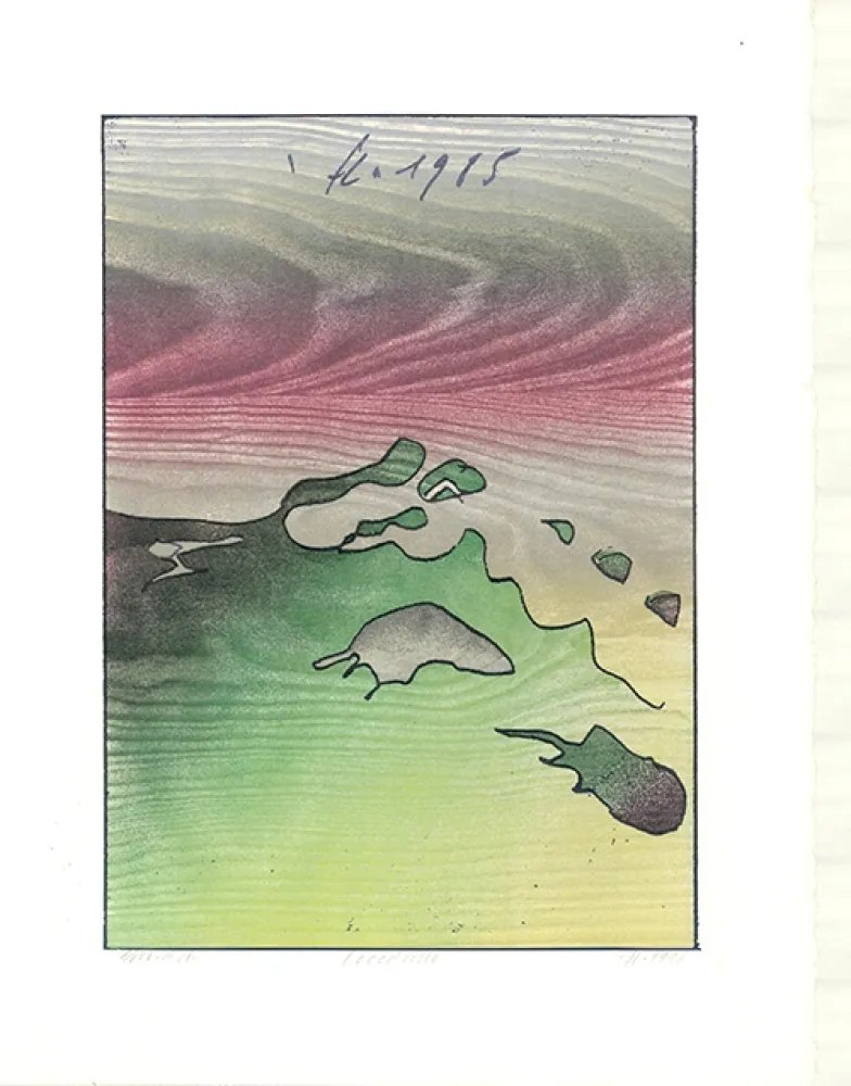 木版 Eggenschwiler - Cocodrillo