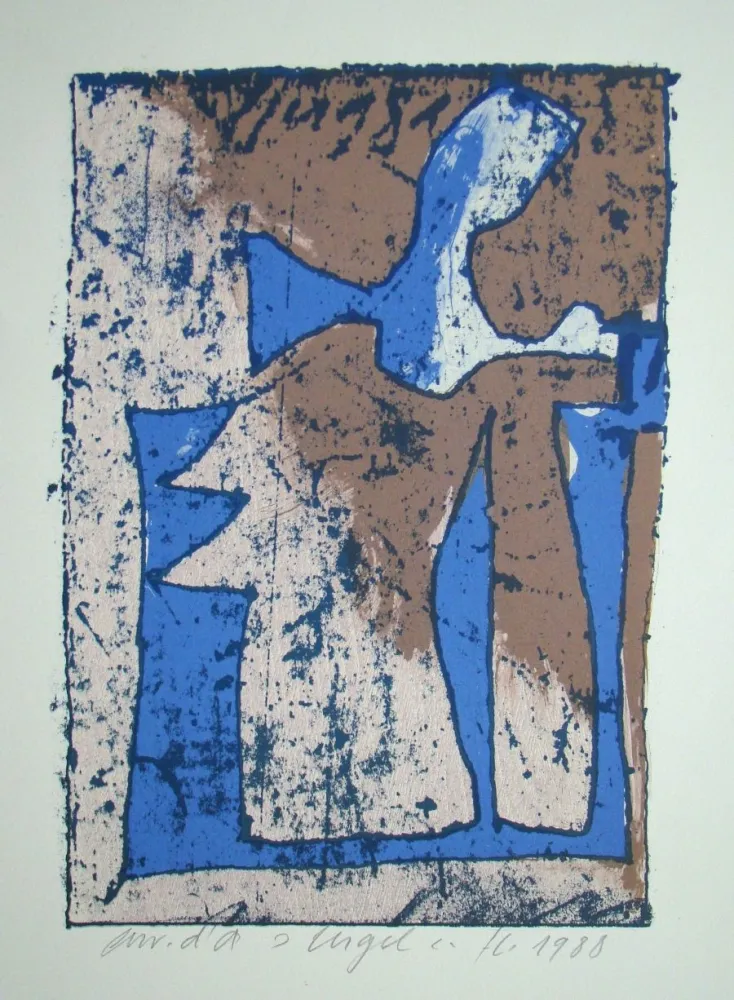 木版 Eggenschwiler - Engel