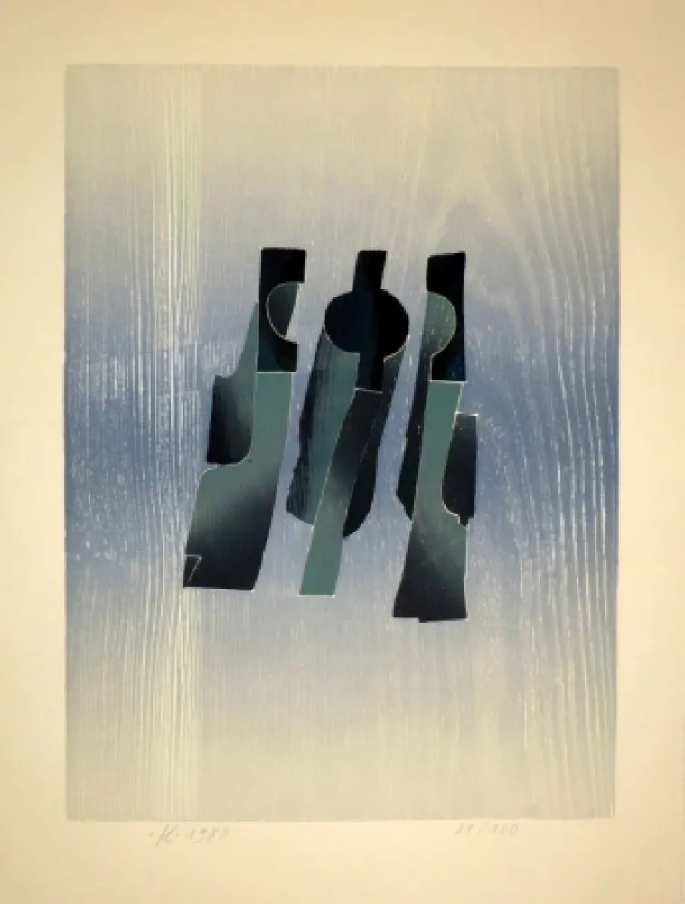 木版 Eggenschwiler - Lettern