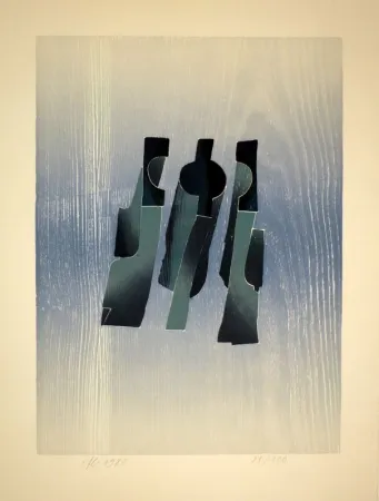 木版 Eggenschwiler - Lettern