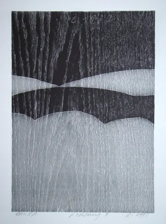 木版 Eggenschwiler - Lichtung II.