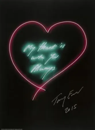 リトグラフ Emin - Framed My Heart Is With You Always