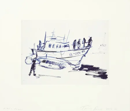 リトグラフ Emin - RNLI 12-001 (Boat)