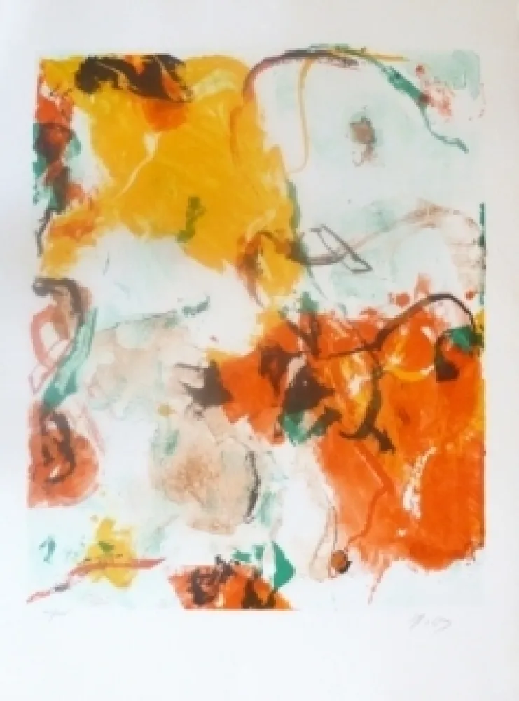 リトグラフ En Jong - Composition Abstraite