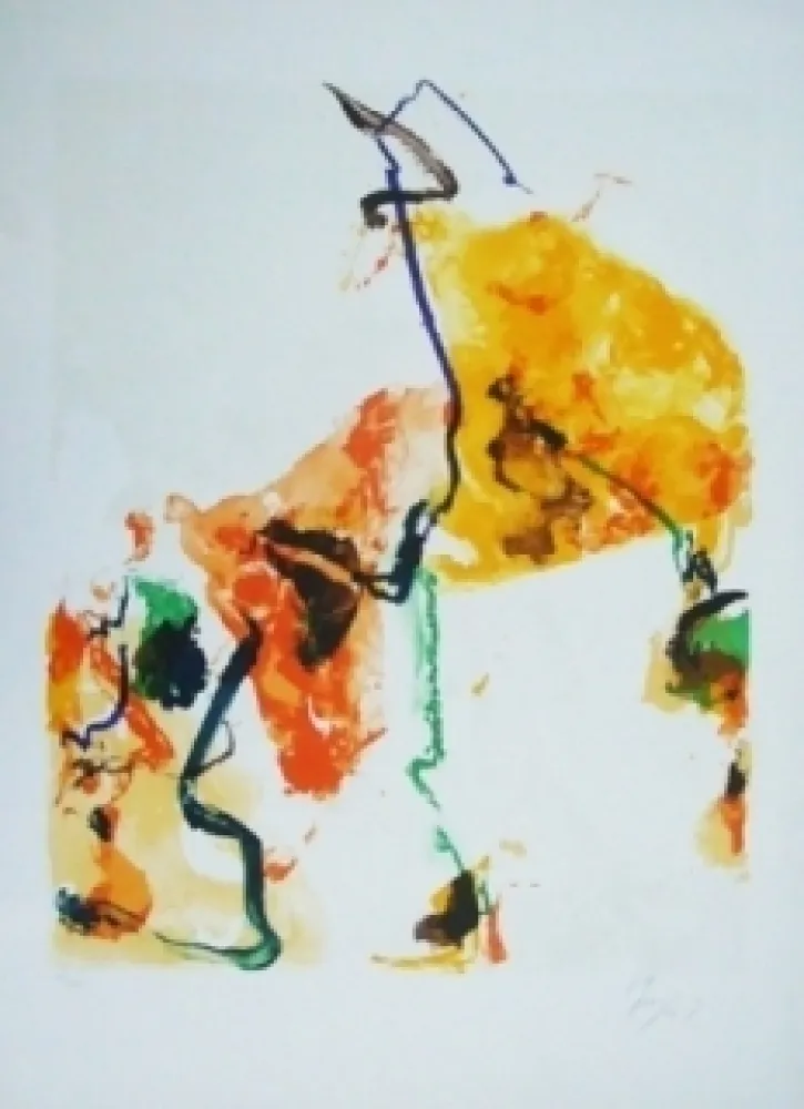 リトグラフ En Jong - Monde imaginaiire II