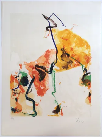 リトグラフ En Joong - Monde imaginaire II