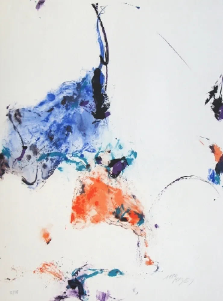 リトグラフ En Joong - Monde imaginaire VI