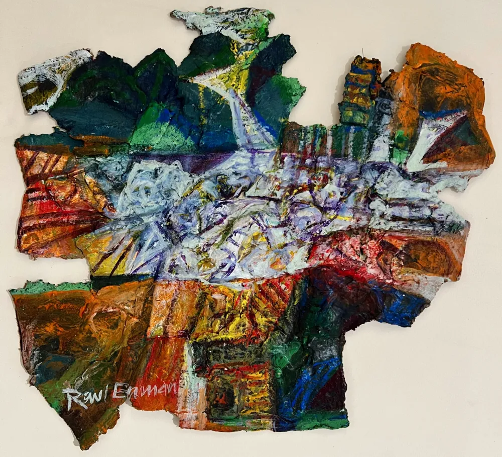 シルクスクリーン Enmanuel - La pava ponedora