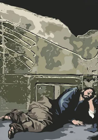 シルクスクリーン Equipo Cronica - El sueño de Jacob, from Compositions Serie