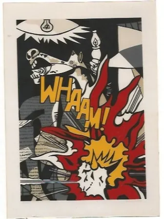 シルクスクリーン Equipo Cronica - Guernica