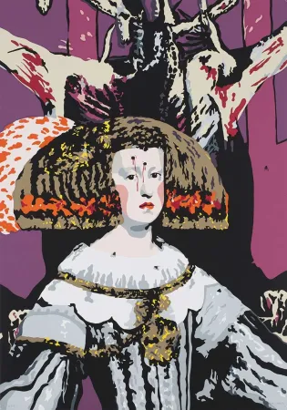 シルクスクリーン Equipo Cronica - Mariana 