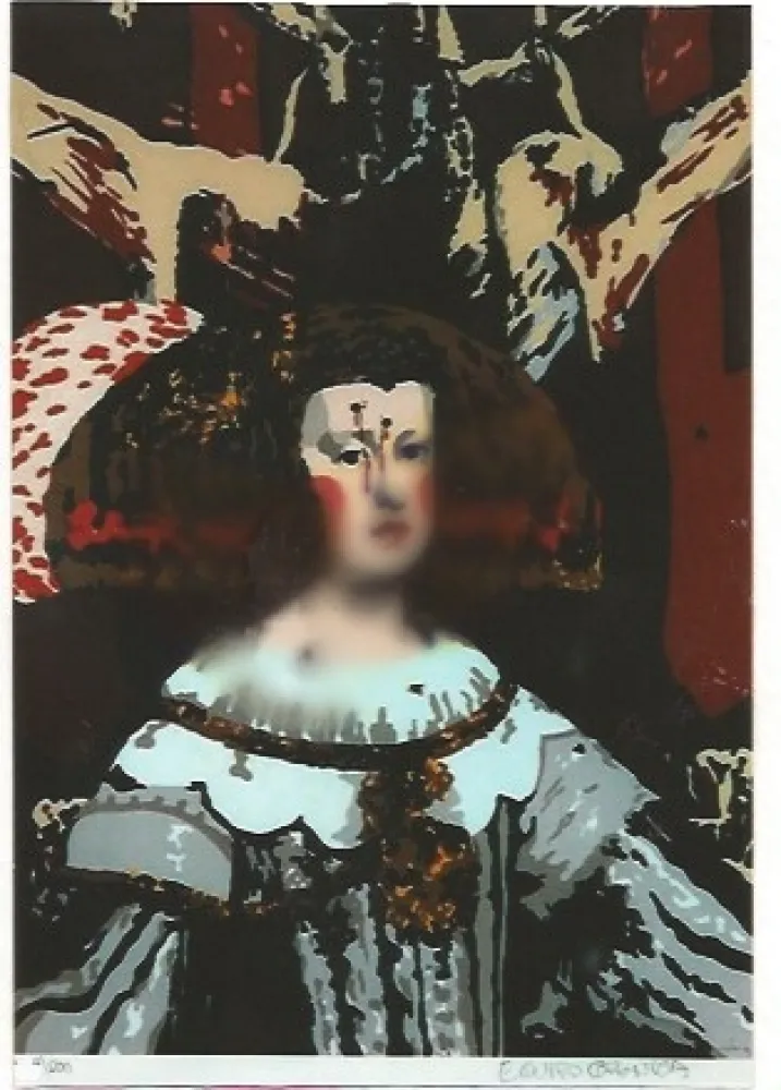 シルクスクリーン Equipo Cronica - Mariana y las moscas